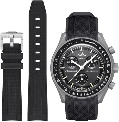 Amazon.com: Bands for Moonswatch Watch,Metal Strap Compatible with